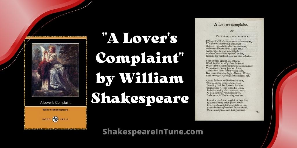 A Lover's Complaint by William Shakespeare