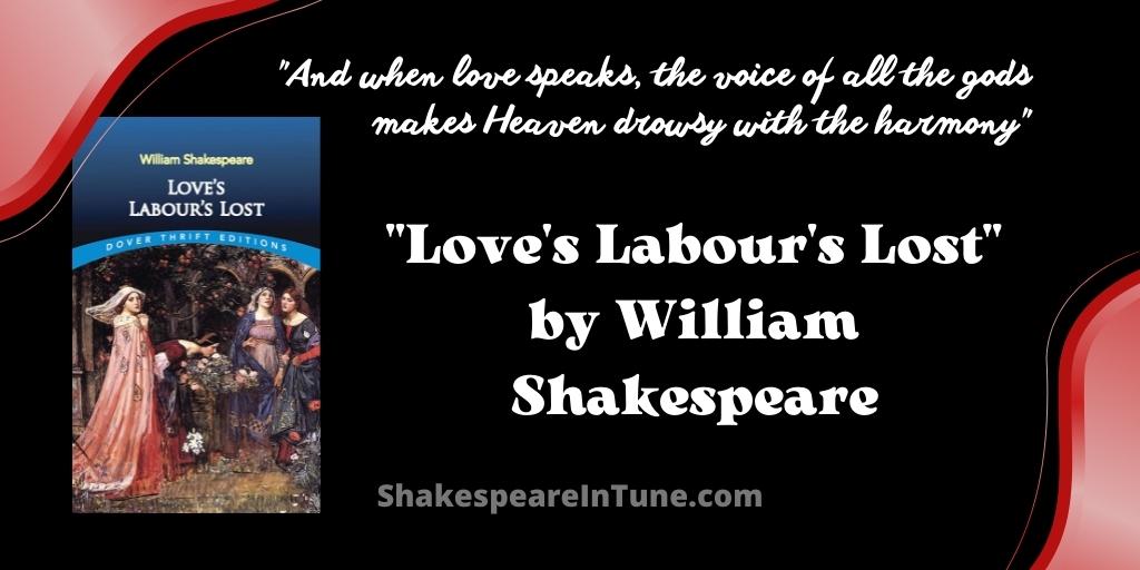 Love's Labour's Lost by William Shakespeare - List of Scenes