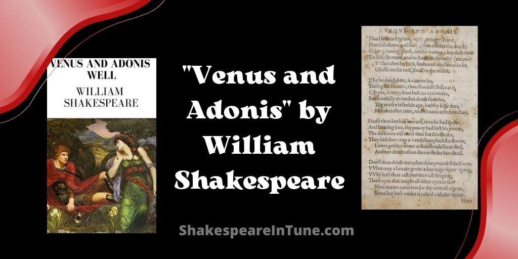 Venus and Adonis by William Shakespeare